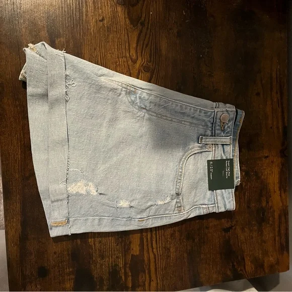Wild Fable Blue Jean Shorts Distressed Style - Picture 1 of 1